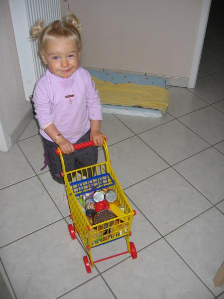 Je fais les courses.