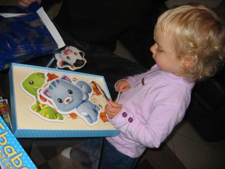 Un puzzle avec des animaux.