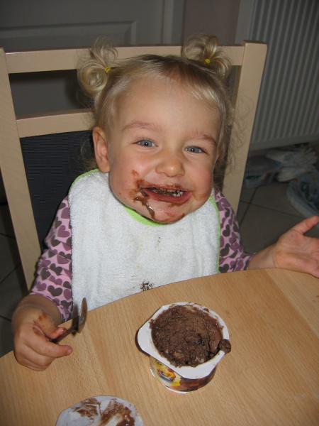 J'adore la mousse au chocolat!!