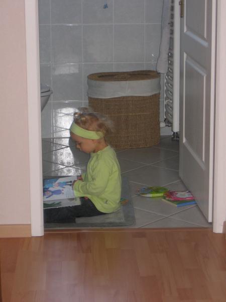 En pleine lecture...