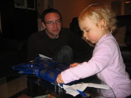 C'est mon anniversaire : j'ai 2 ans.